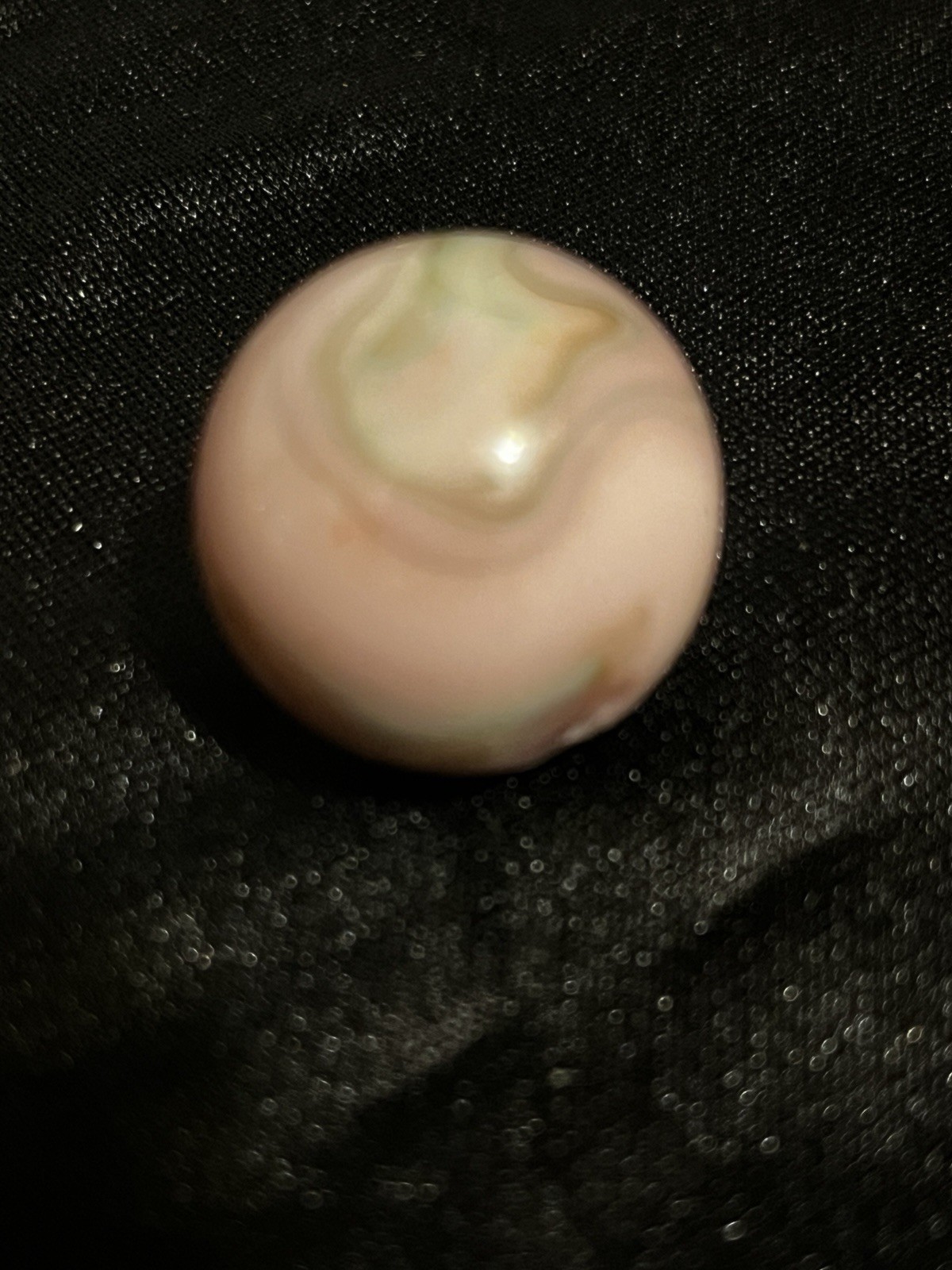 Jabo Uranium/Cadmium Glass Large Classic Shooter Marble Burmese Boulders 24mm