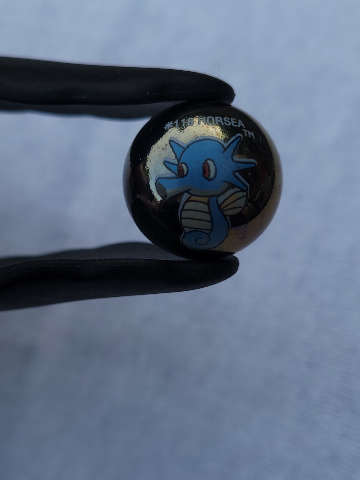 Pokémon Marble – #116 – HORSEA – 2000s – HOLO