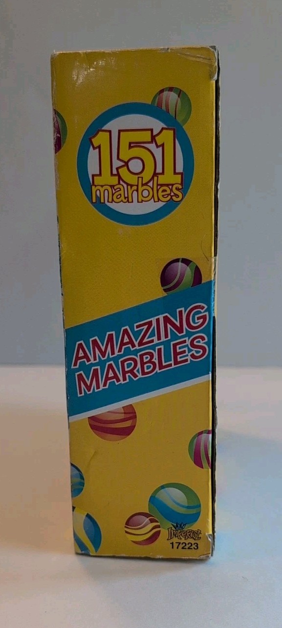 2013 Imperial Toy Corp AMAZING Marbles 151 Marbles & Game Booklet Jumbo Shooter