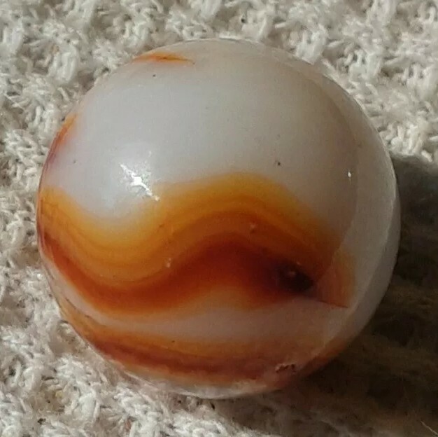 11/16″ Alley Agate Flame Swirl 🔥 In NM+ Condition Check Photos 📷