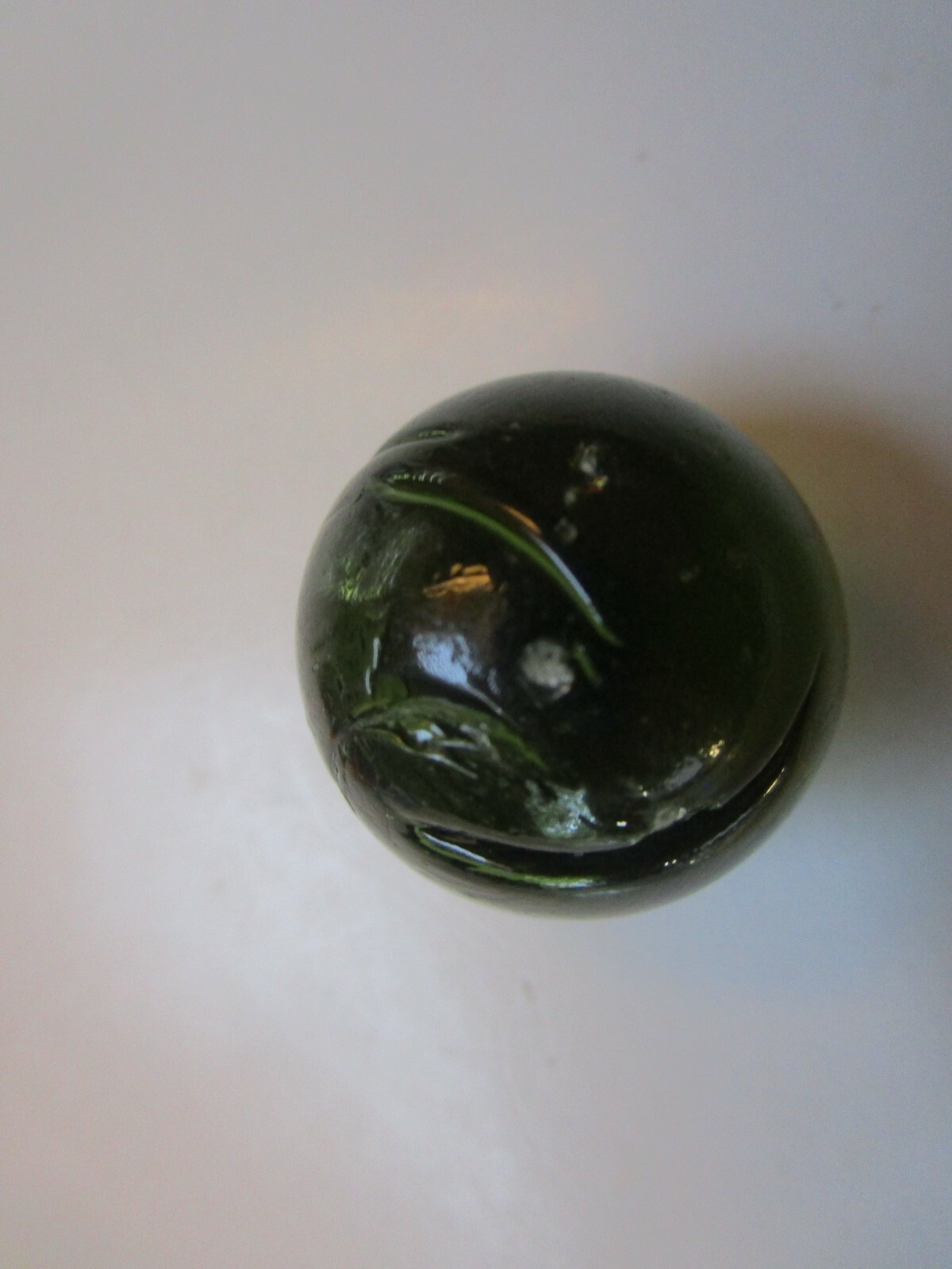 Vintage Shooter Marble 15/16” LOT OF 7 MAN MADE ? T26
