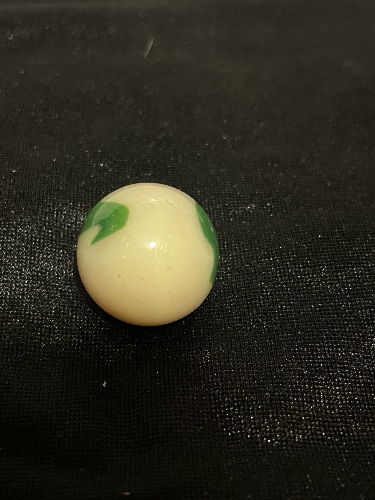 Jabo Uranium/Cadmium Glass Large Classic Shooter Marble Burmese Boulders 24mm