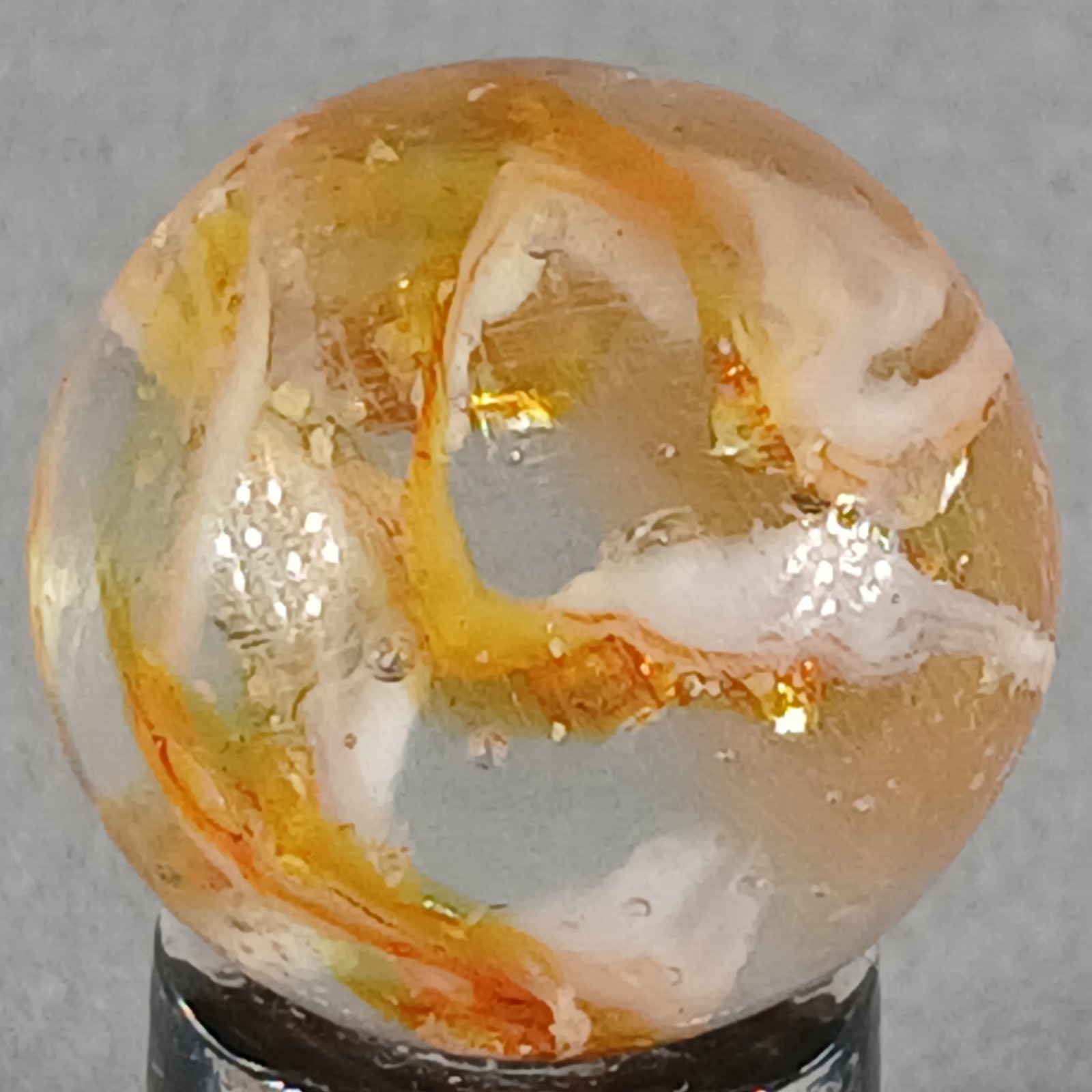 Vintage Swirl Marble .60 Inches Near-Mint Condition Combined Shipping