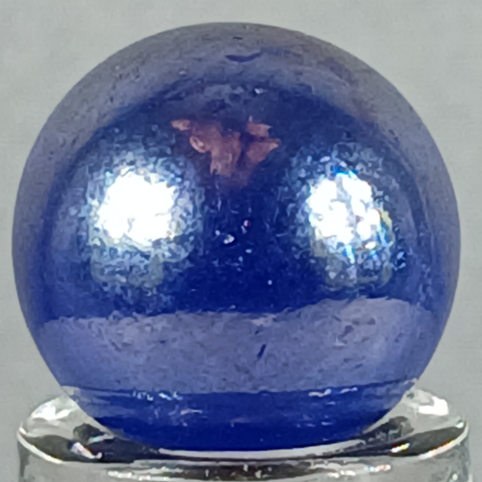 Peewee Iridescent Marble .49 Inches Near-Mint Condition Combined Shipping