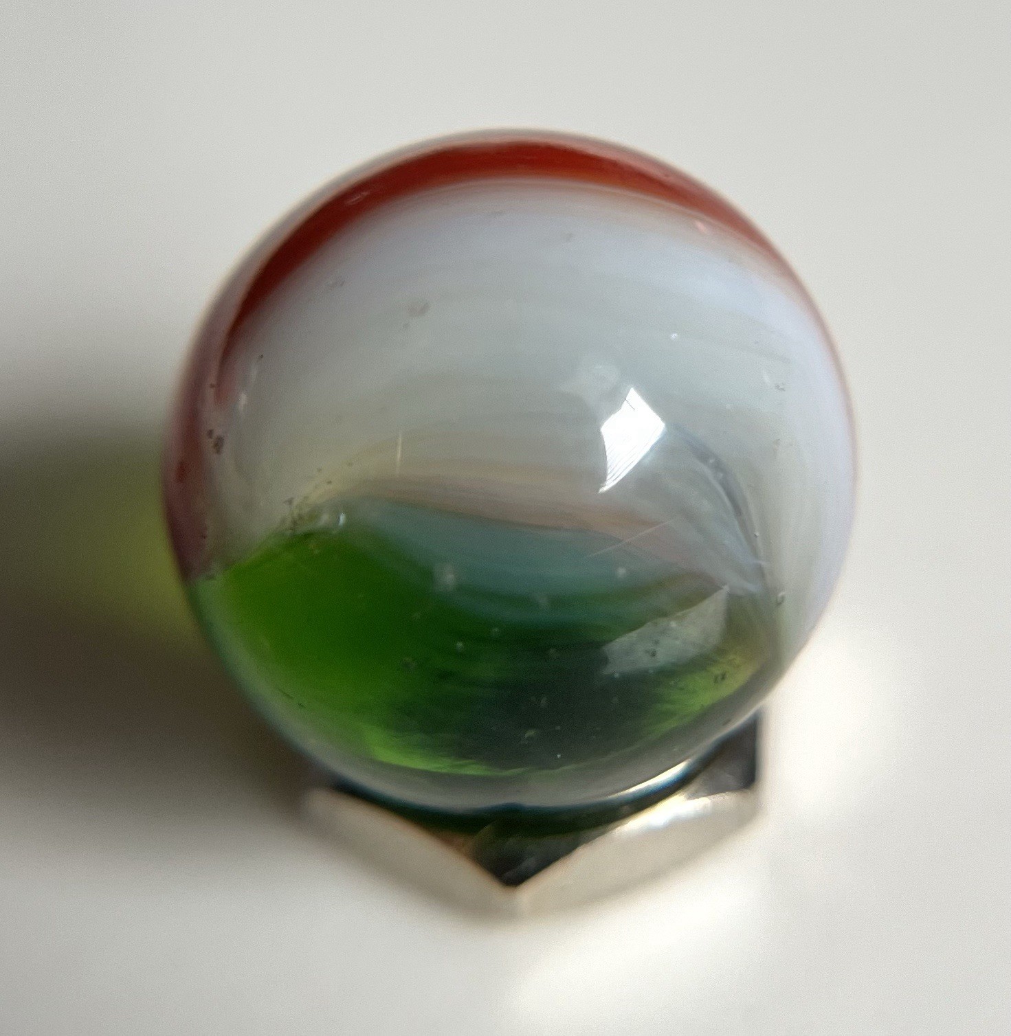 🎄Vitro Agate Elite Tri Lite Helmet V Patch Marble 👄 Translucent Red Green NM+