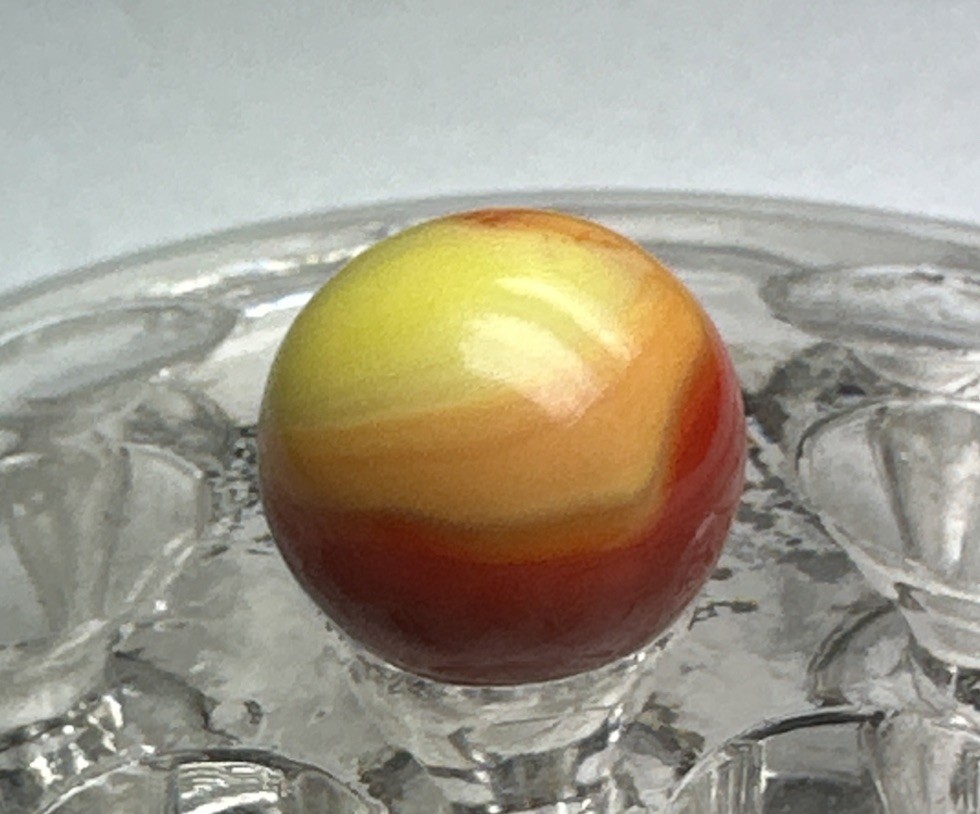 195 Akro Agate Prize Name Vintage Marble! Mint .650”