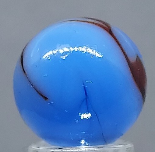 Vintage St Mary’s Swirl Marble .62 Inch Near-Mint Condition Combined Shipping