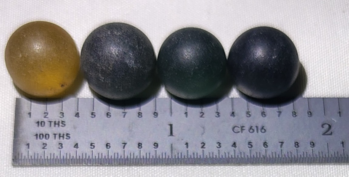 Antique Lot of Clay Marbles and Others