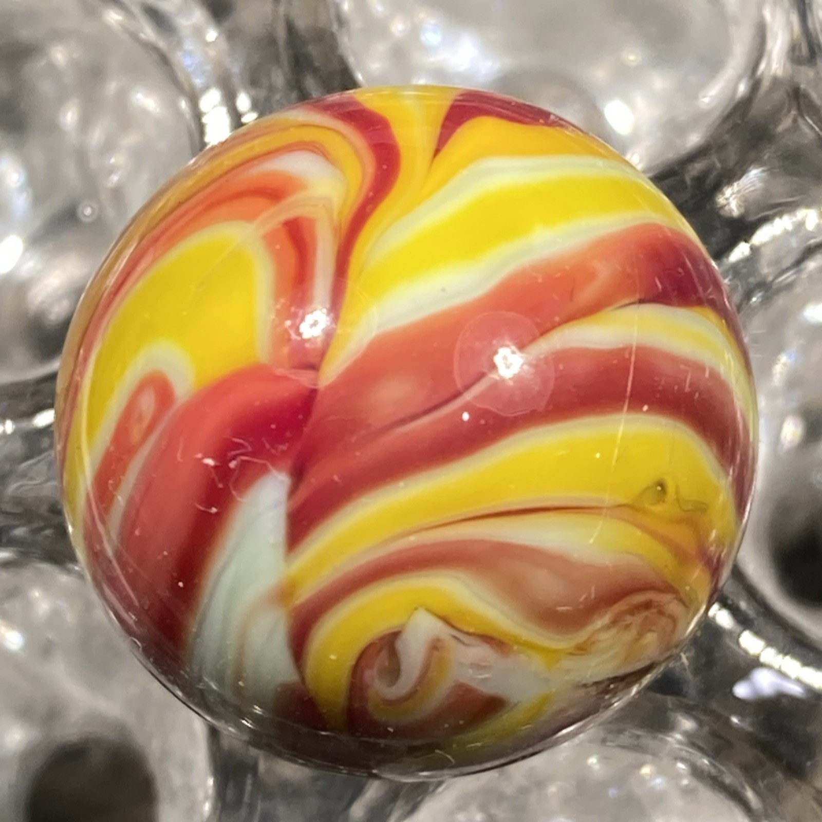 Contemporary Marbles .79”Sweet Swirl Cool Colors L3