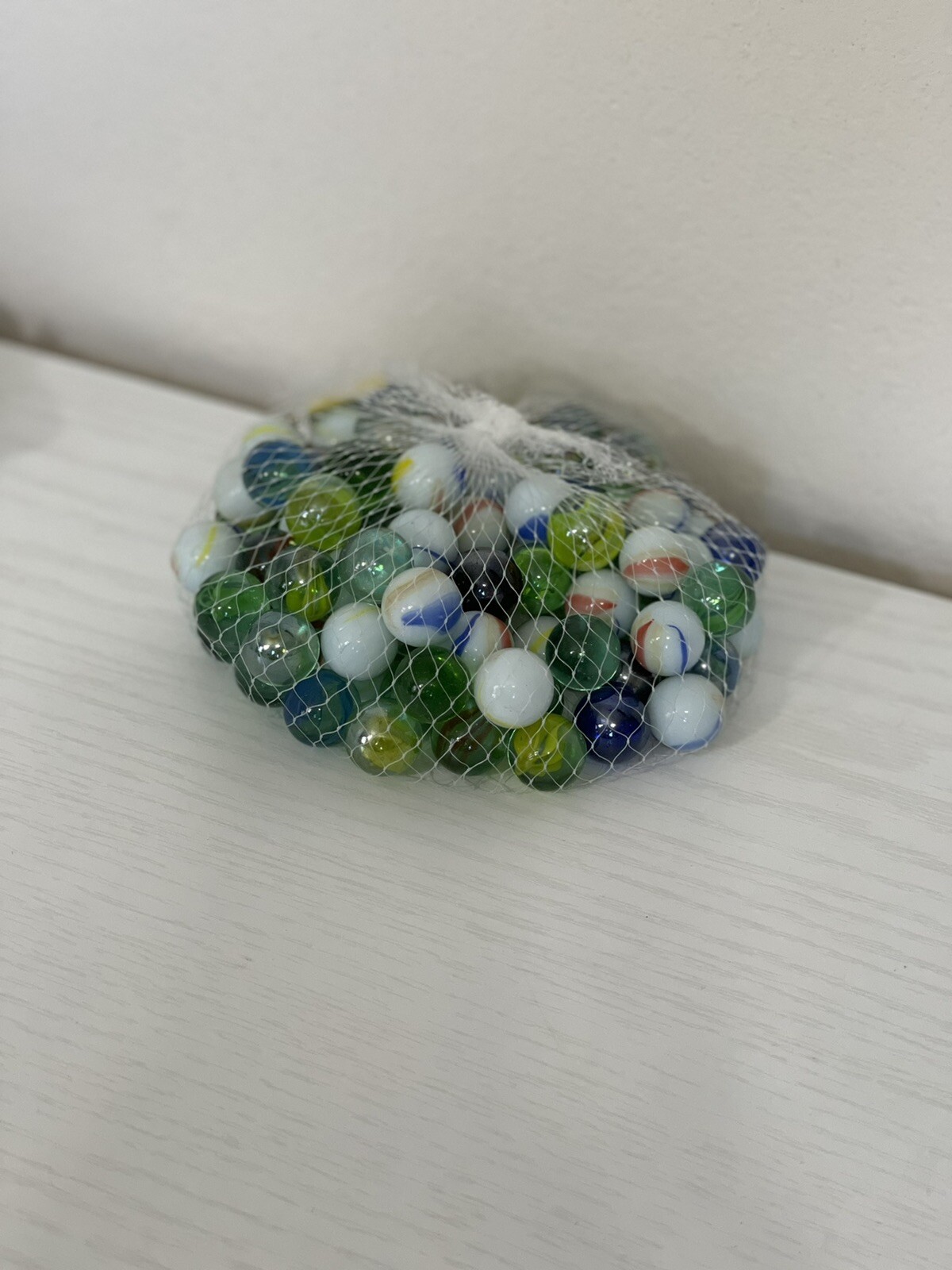 100 Count Lot Of Vintage Glass Marbles