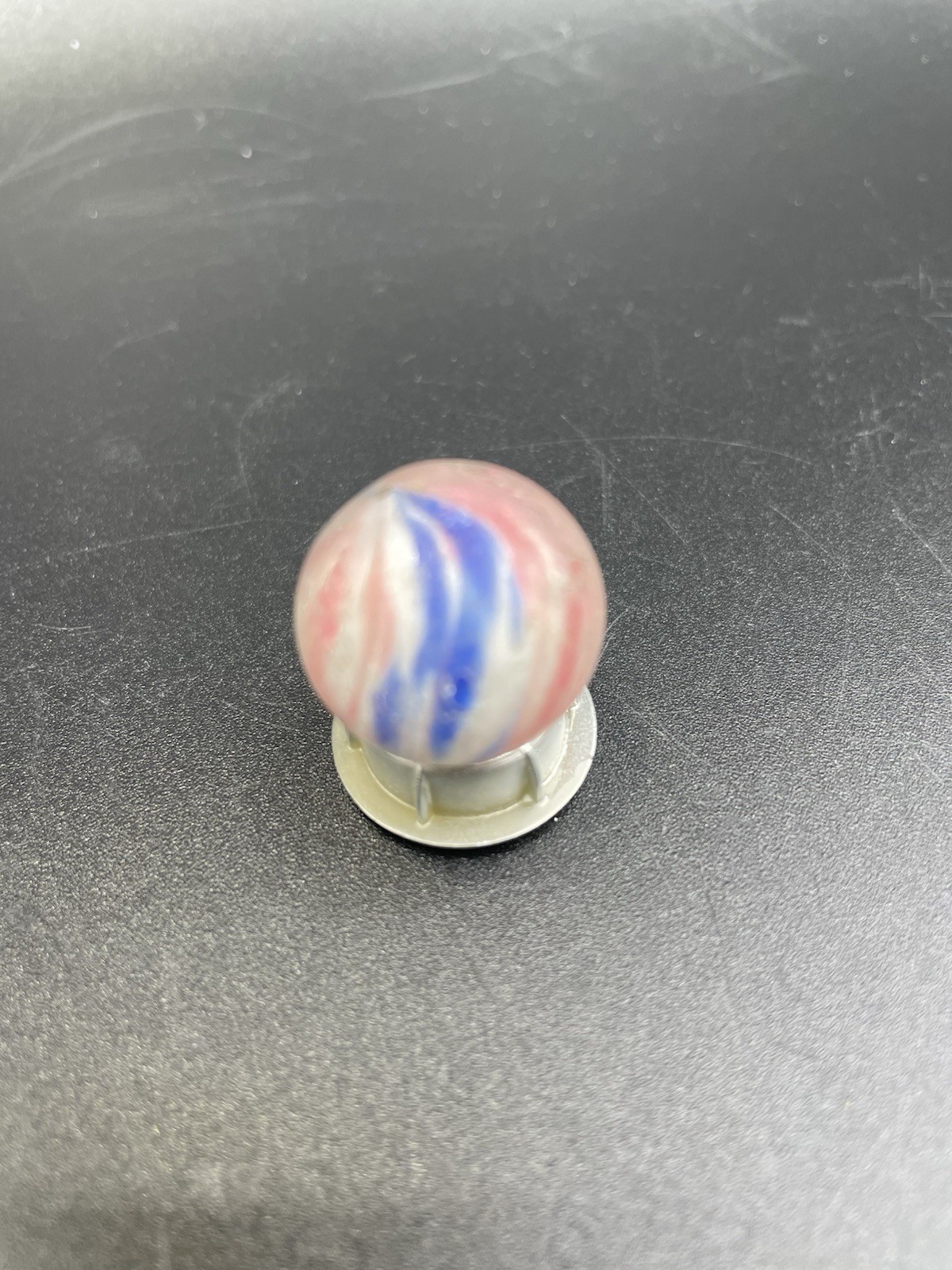 Vintage German Peppermint Swirl Marble 3/4 in – Please See Pics