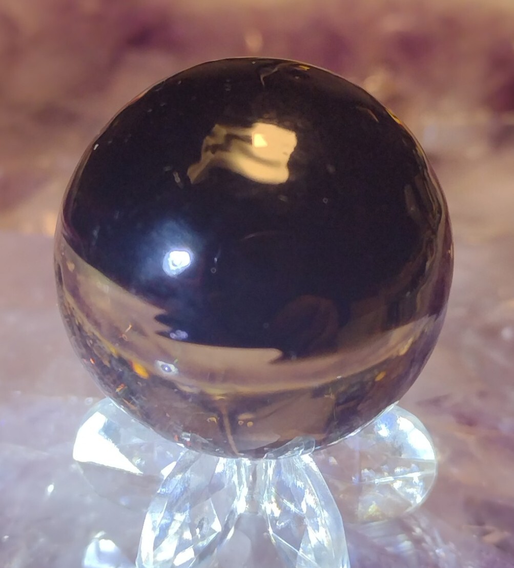 1″ STUNNING CONTEMPORARY ART MARBLES – GLITTER RAINBOW GALAXY -BEAUTY NM LOOK