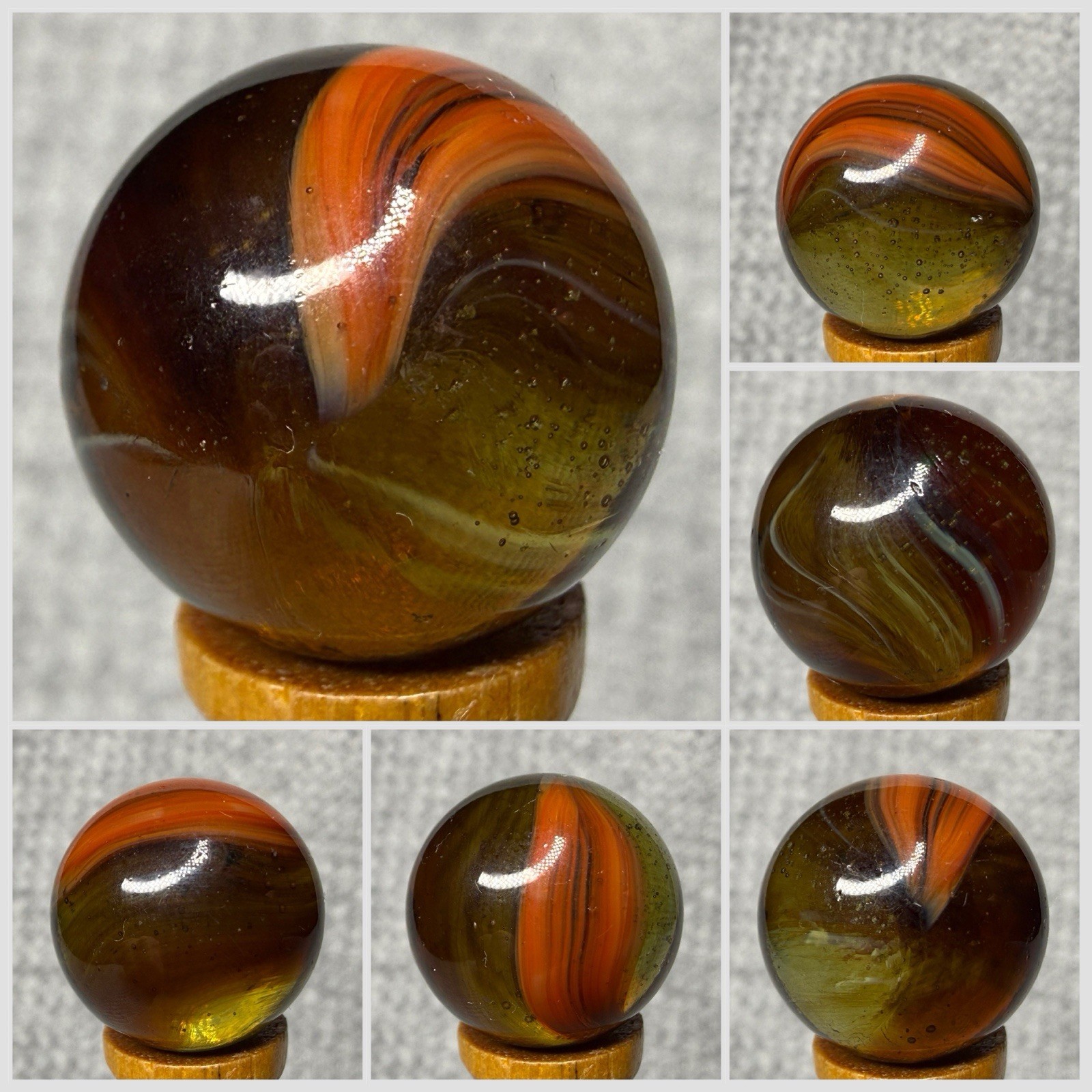 Vintage Master Sunburst Marble .65” NM(+)