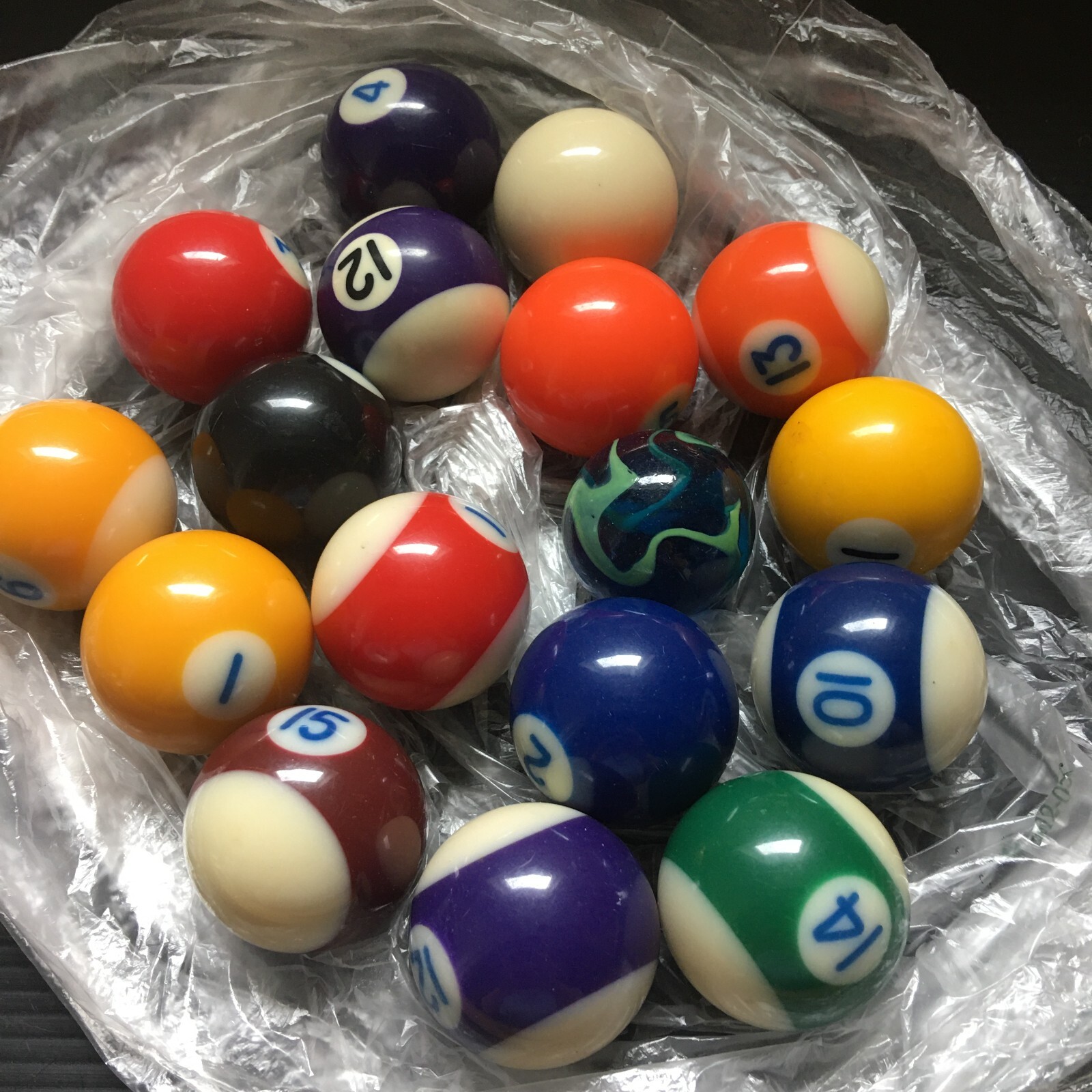 Pick one replacement 1.5 inch billiard ball Pool Ball Save shipping to buy more