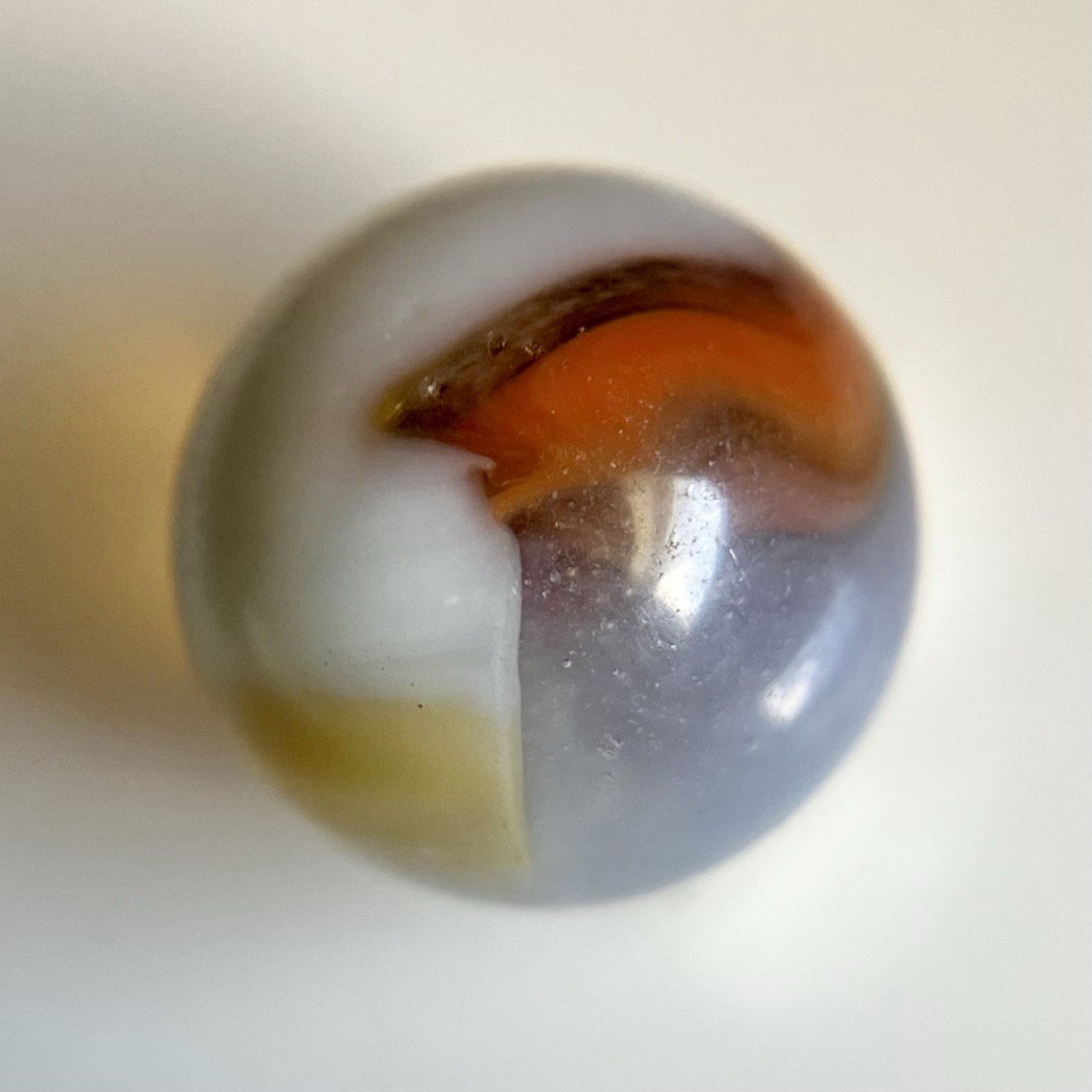 🌟HTF Vitro Phantom Conqueror OPAL Oxblood? Marble NM .60”