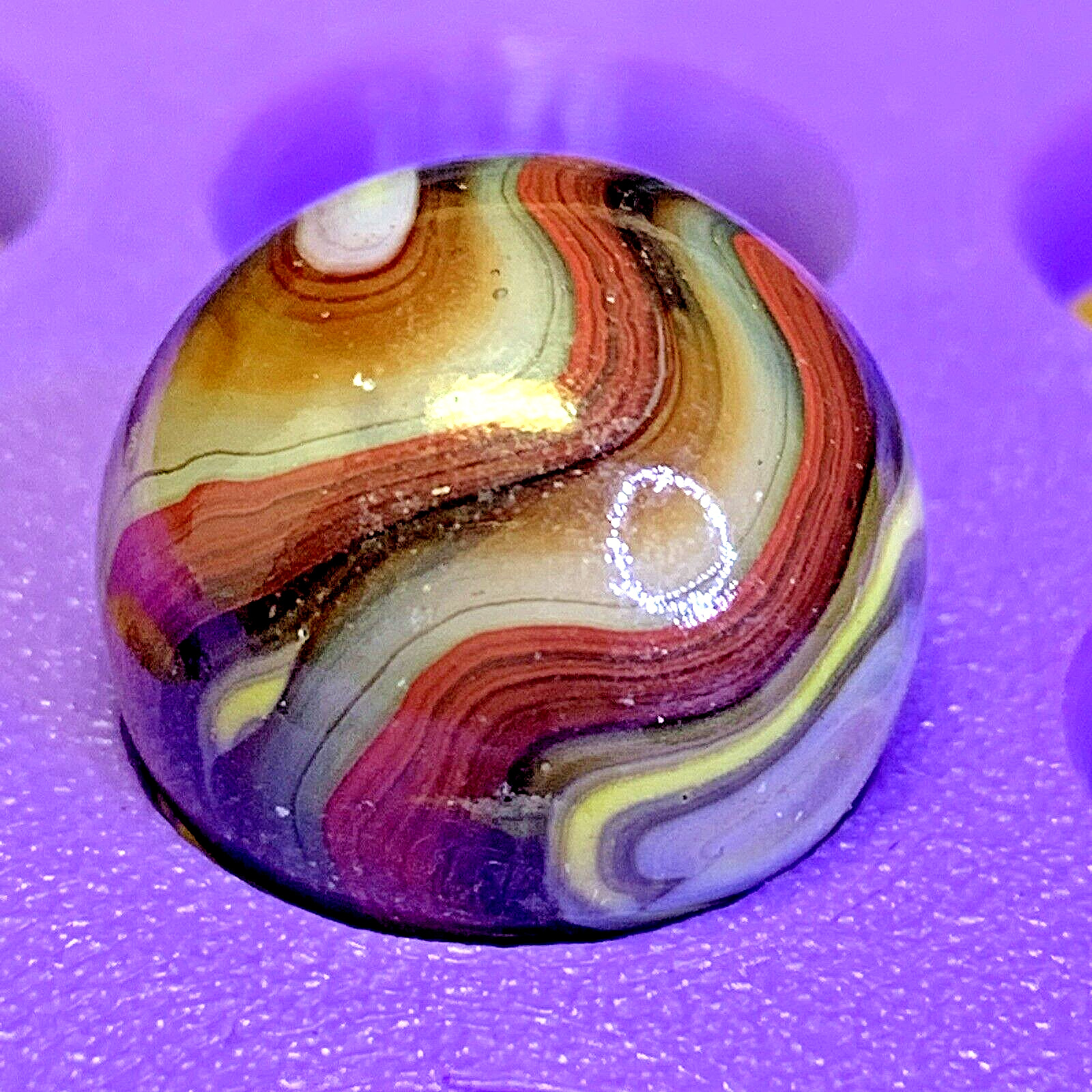DAS/JABO/WV SICK FLAMES ! BOLD COLORS SWIRLS SHOOTER .67″ 9B/37