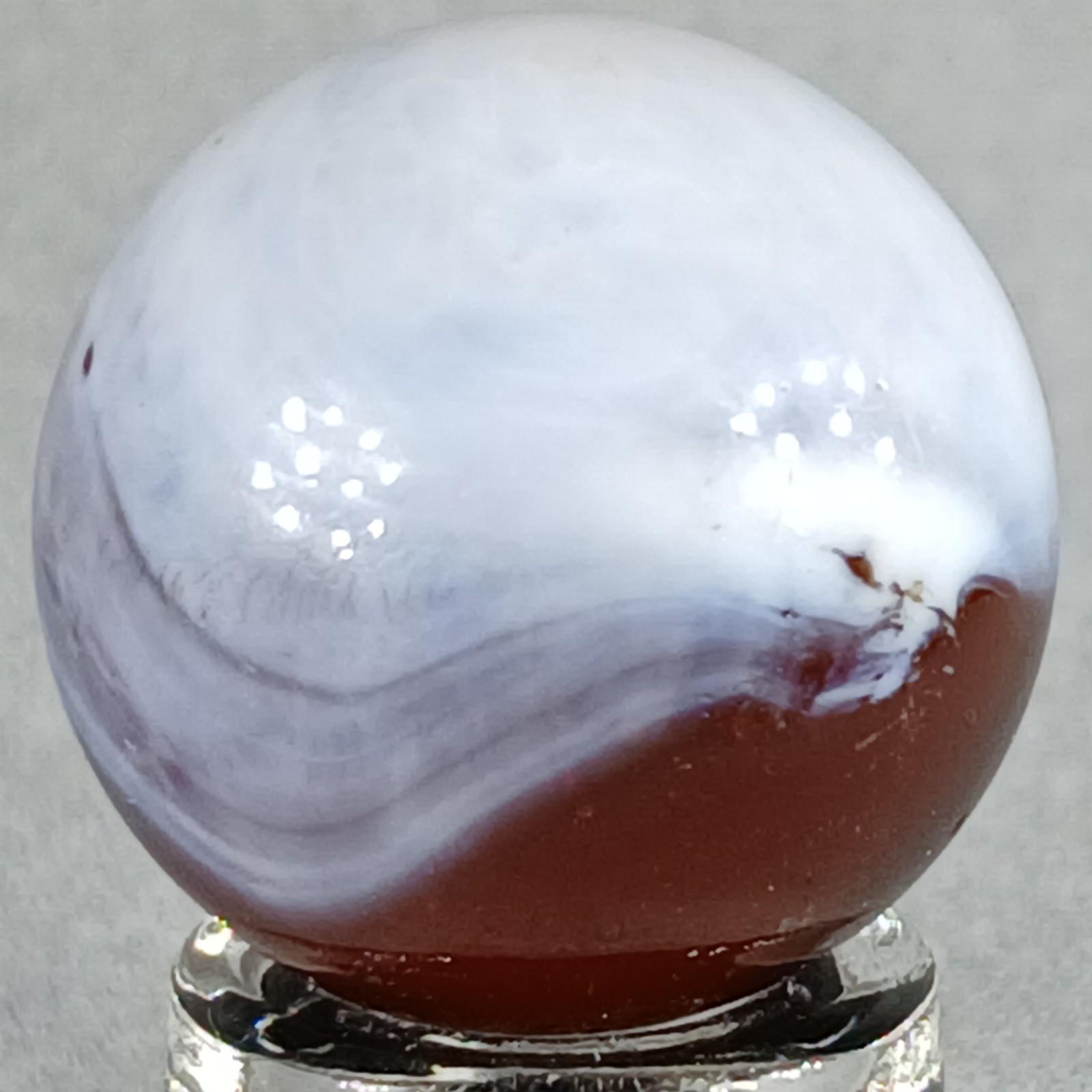 Vintage Master Marble Hybrid Brushed Patch .61 Inches Near-Mint Condition