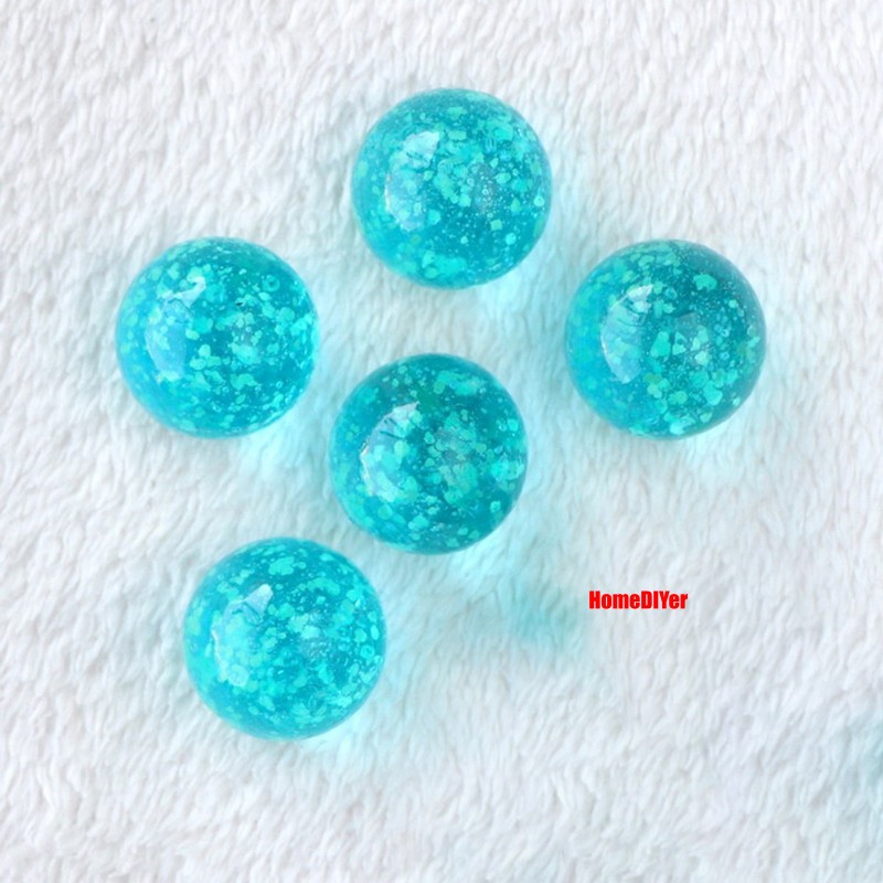 25mm Glow In The Dark Shooter Glass Marbles Ball Craft Fish Tank Vase Decorative