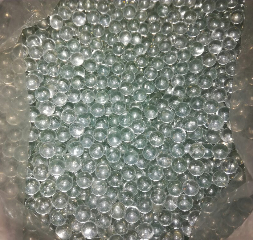 Wholesale 10~500pc 6mm Transparent Glass Beads Marbles Kid Toy Fish Tank Decor