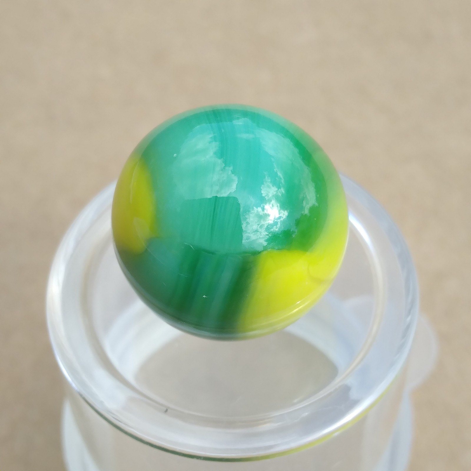 Premium Lot-5 Vintage Marbles- Vitro Marble King Heaton Alley Ravenswood- c11