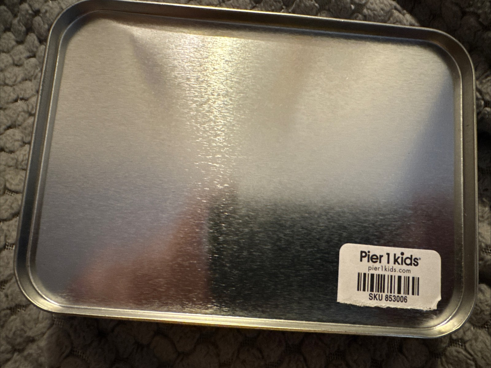 Pier 1 Kids Collection Marbles Tin of Cardinal, Speckled, Large, Medium, Small