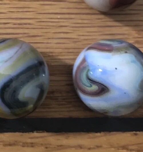 DAS Jabo West Virginia Swirl White Pink Blue Green Aventurine Marble GGV Row 5-3