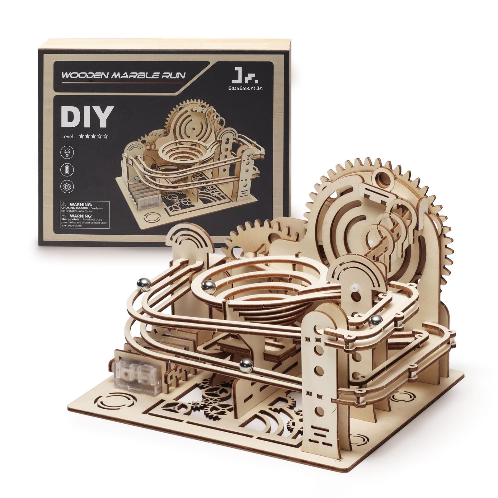SainSmart Jr. 3D Length: 19.00 cm, Width: 24.00 Height: 6.20 Wood