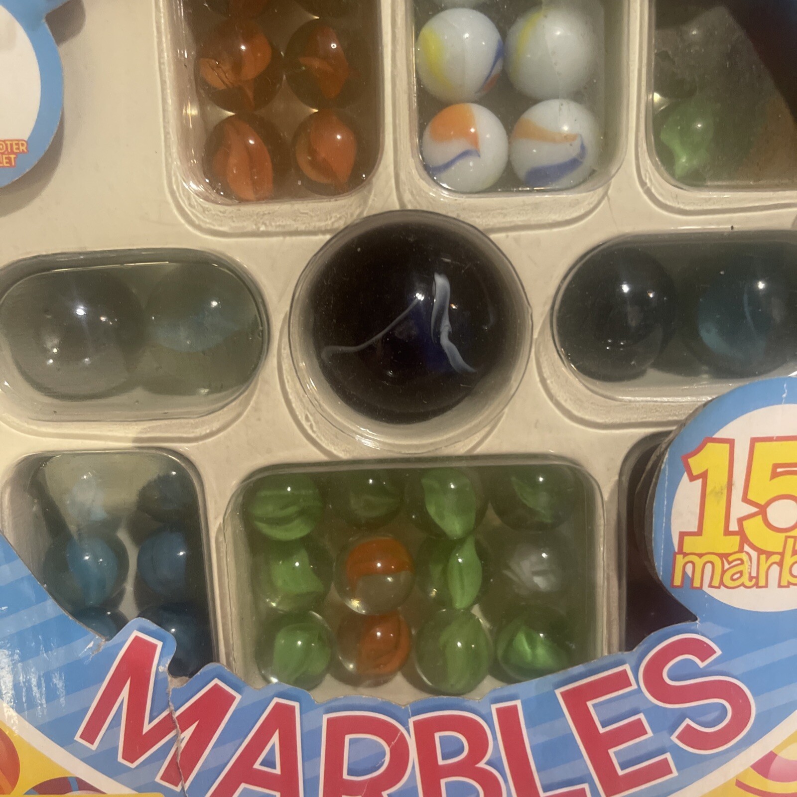 Amazing 151 Marbles Shooters Game With Booklet 146-16mm 4-25mm 1-Jumbo 35mm 🤩