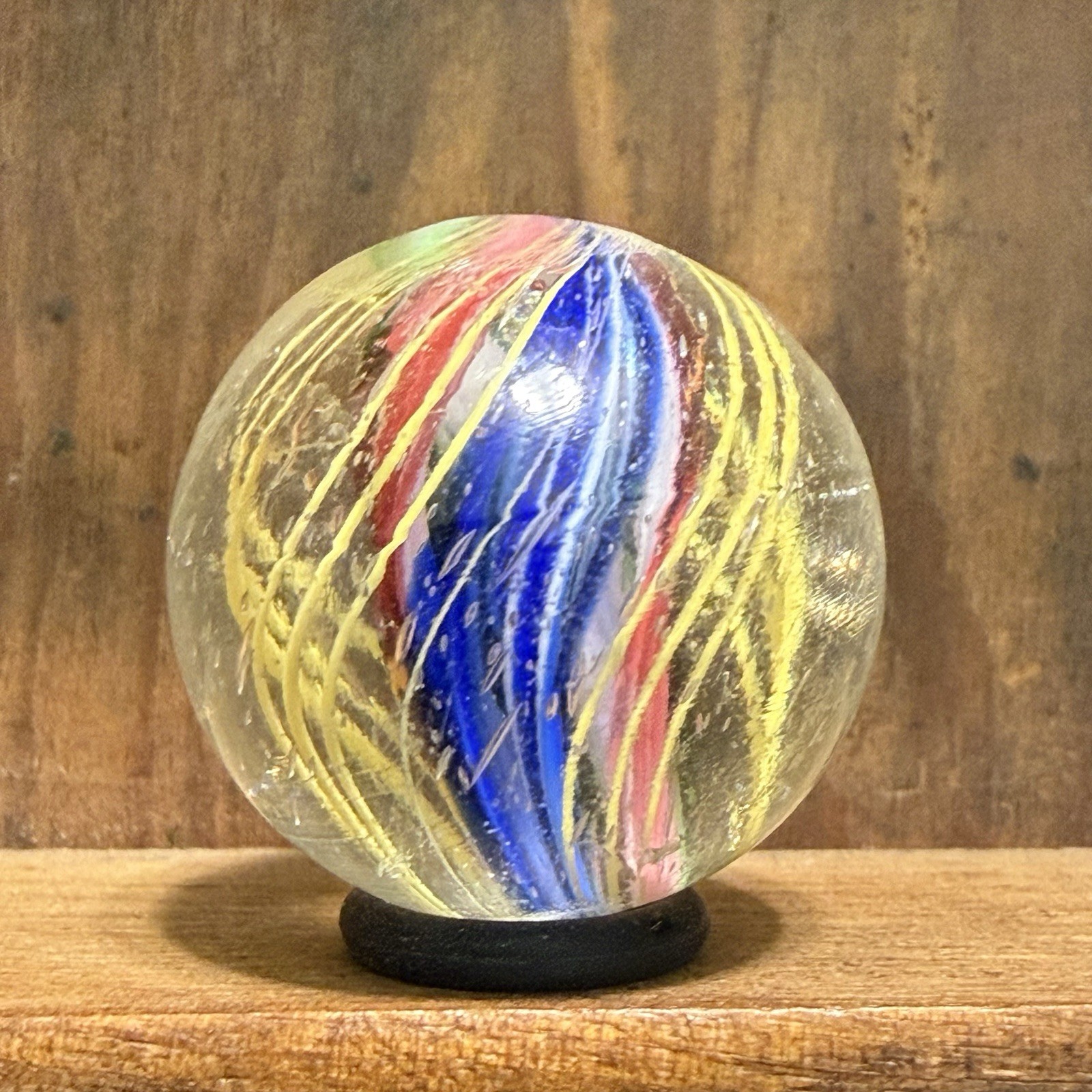 Antique Handmade Divided Core Marble 15/16” Near Mint(+) | 318