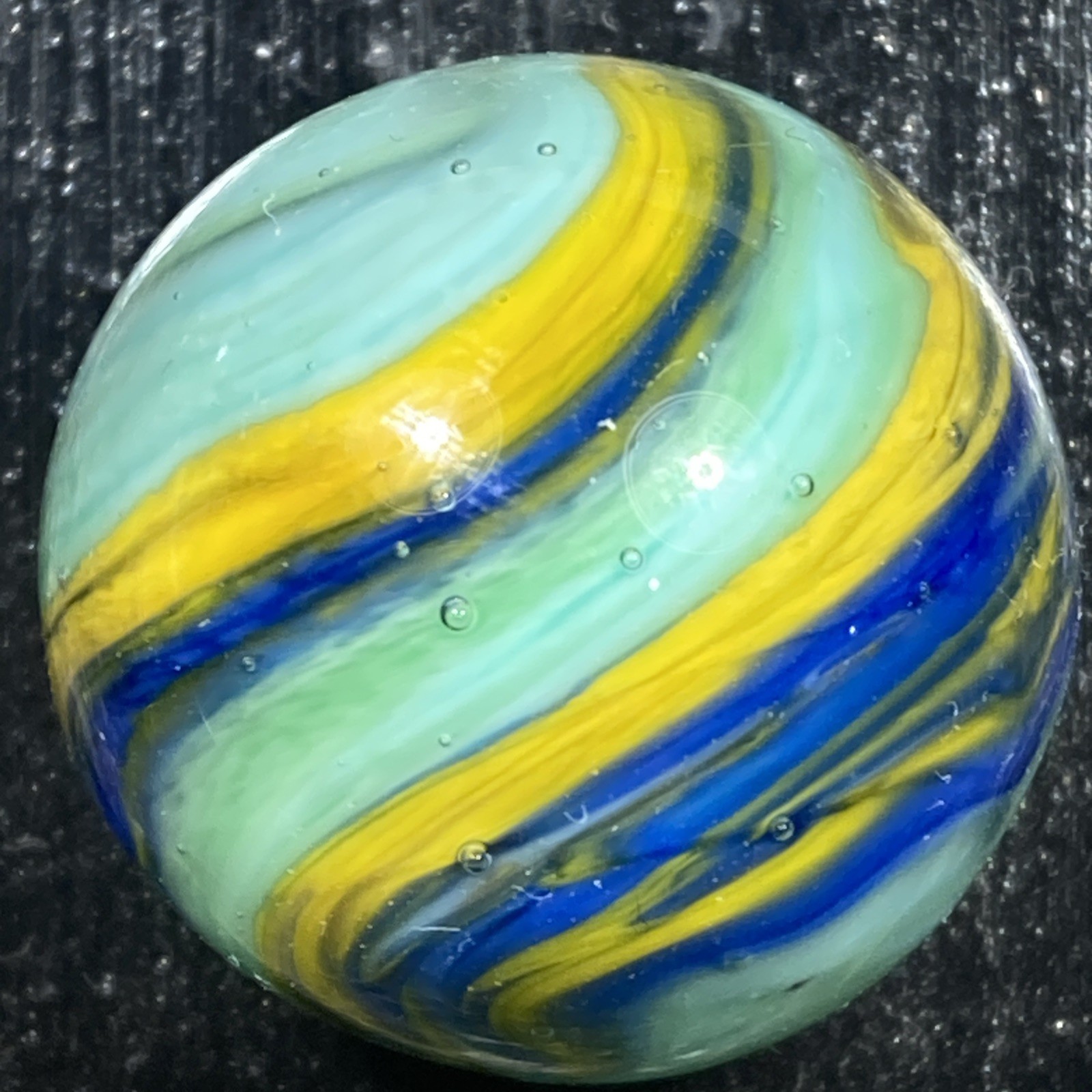 Contemporary Marbles .97” Sweet Swirl Cool Colors H10