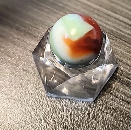 Peletier Rainbow Medium Shooter Swirl Marble