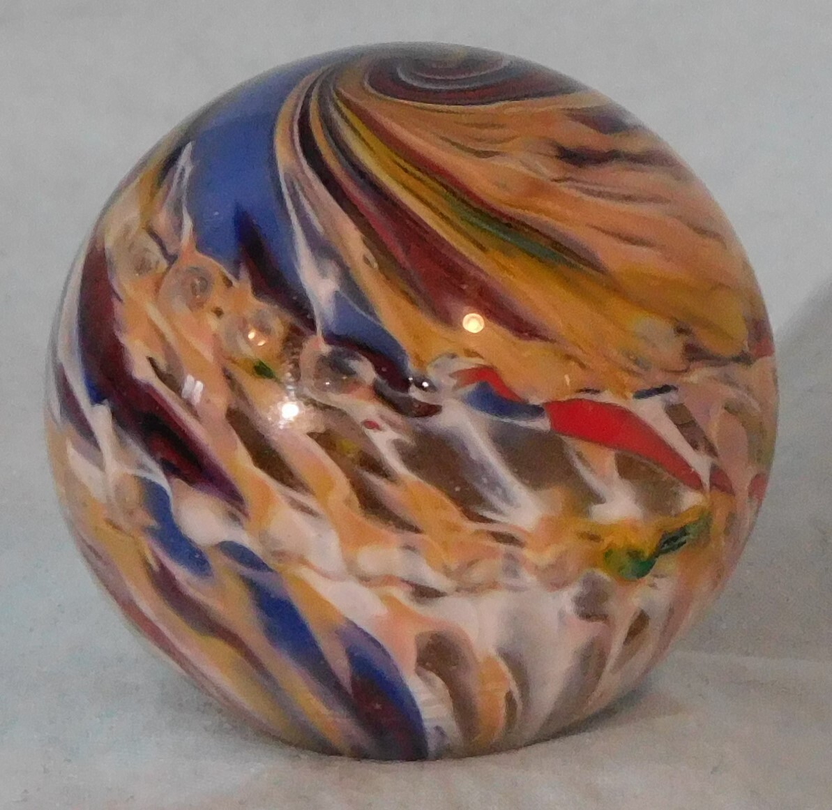 Andy Davis Contemporary Handmade Marble, 1 3/4″ Diameter, #9202AA