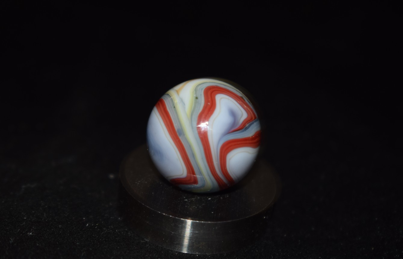 🤡➖⏩JABO JOKER XXV CONTRACT RUN Collectors Marble Size .718″=23/32″=18.5mm MINT