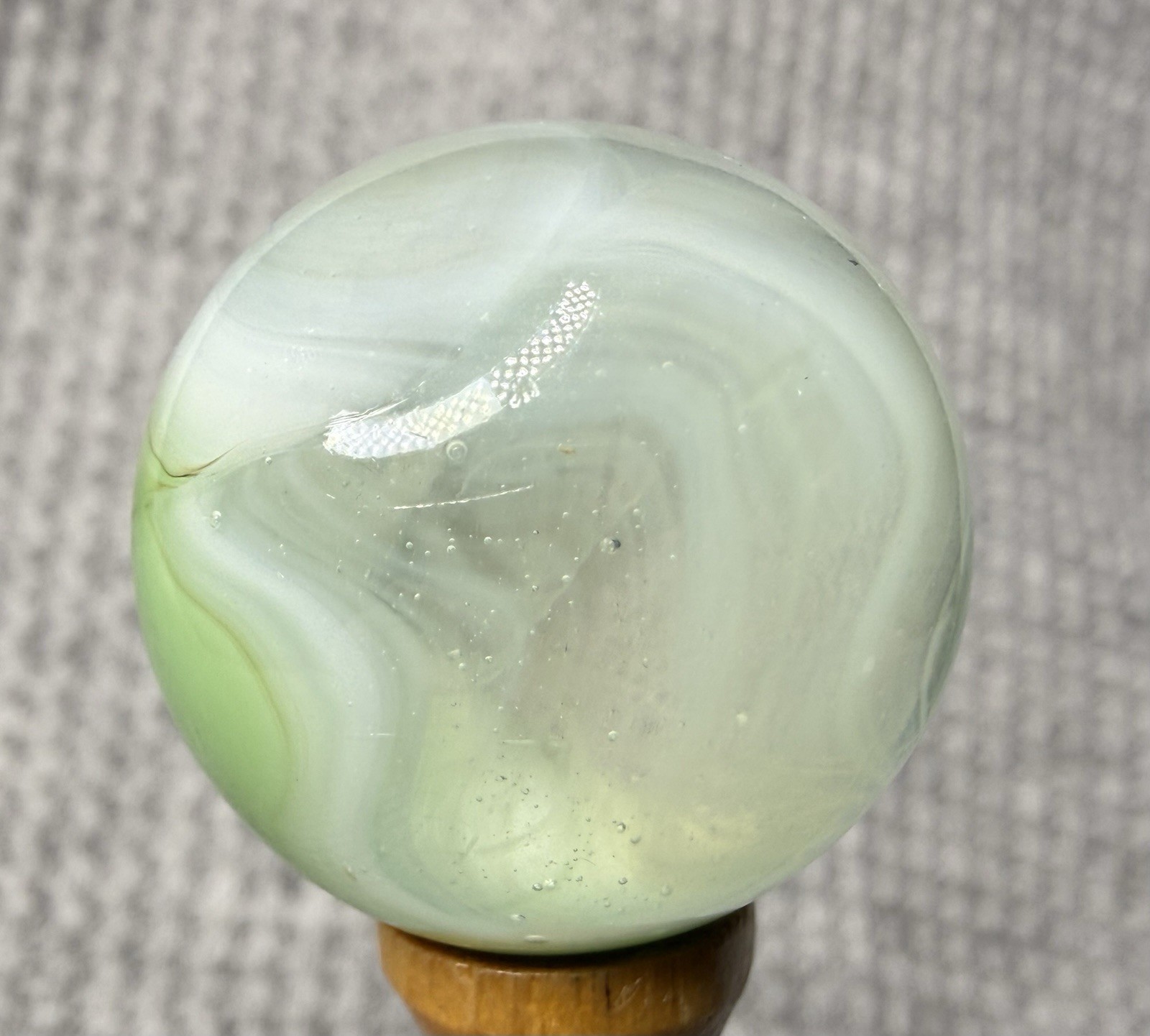 Vitro Agate Conqueror Shooter Boulder Marble .95” NM(+)