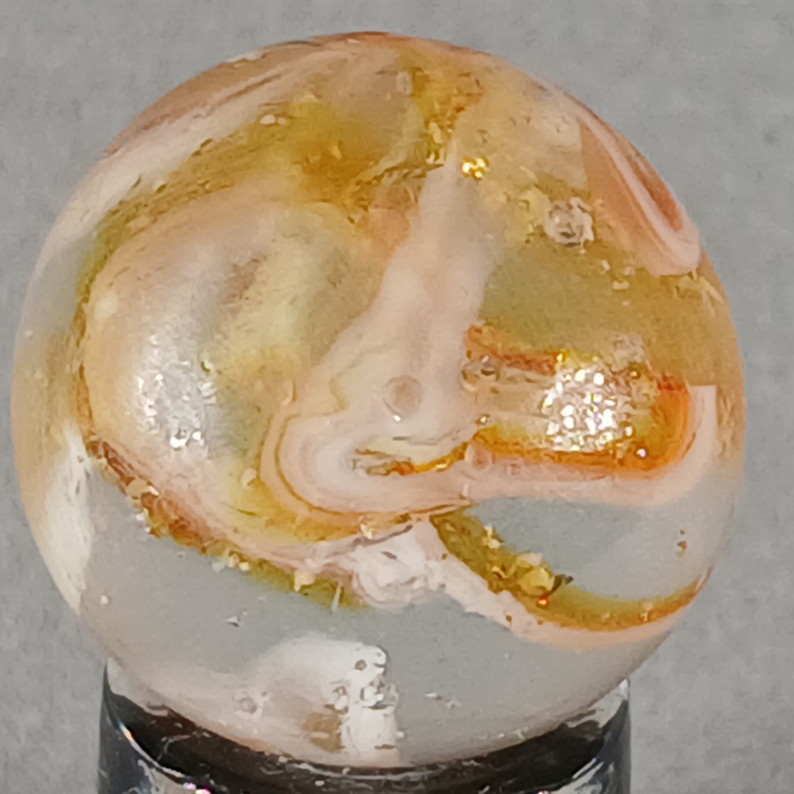 Vintage Swirl Marble .60 Inches Near-Mint Condition Combined Shipping