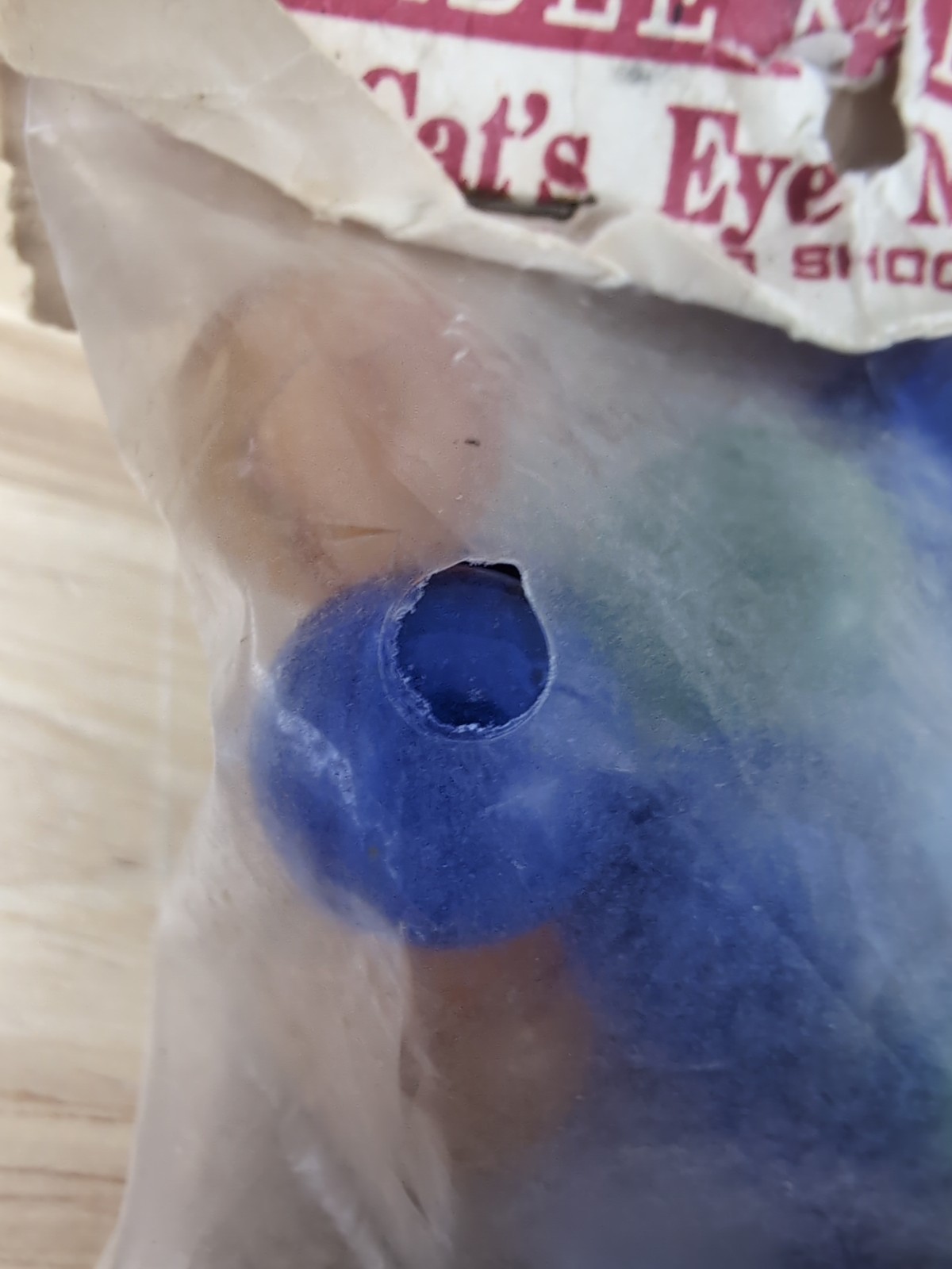From collectors estate-Marble King-unopened bag-40 Marbles Shooter 340-ce