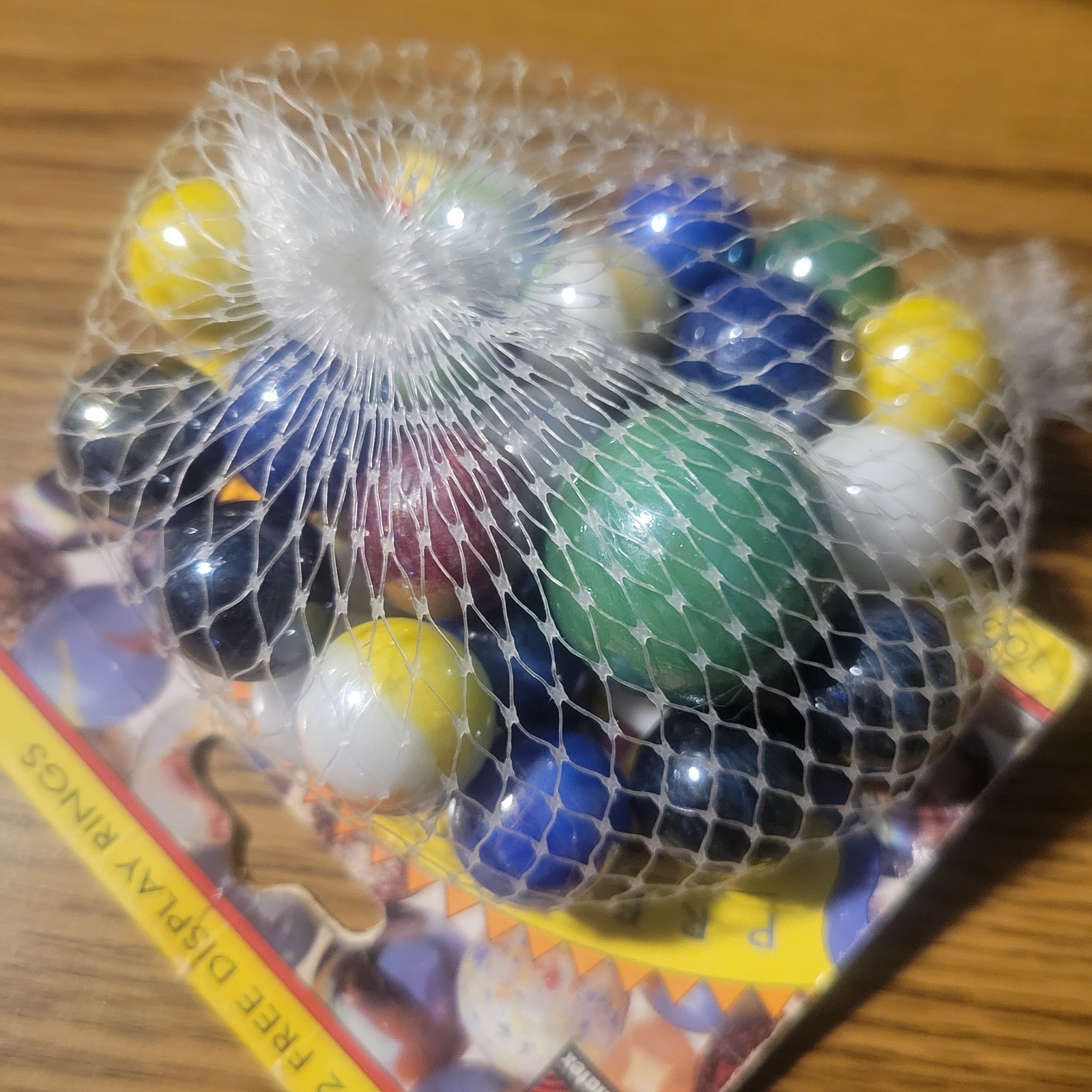 Vtg Mega Marbles The Collector Series Premium Quality Marbles NOS Meteors
