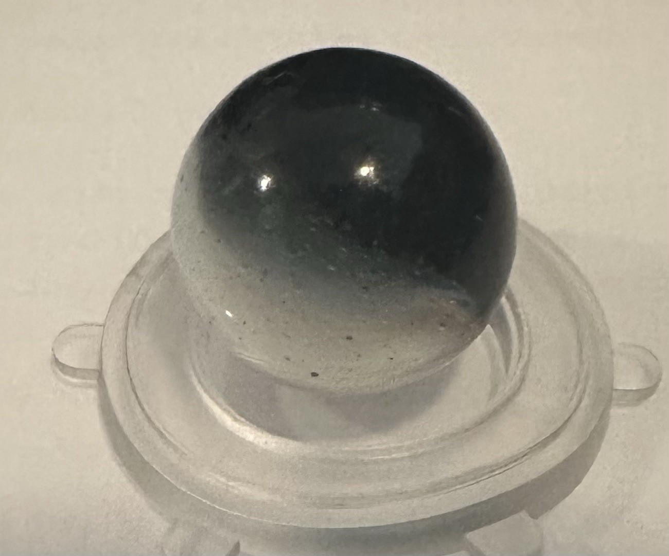 ⭐Vintage Horsehair Zebra Master Sunbursts Toy Marble 14.4 Mm
