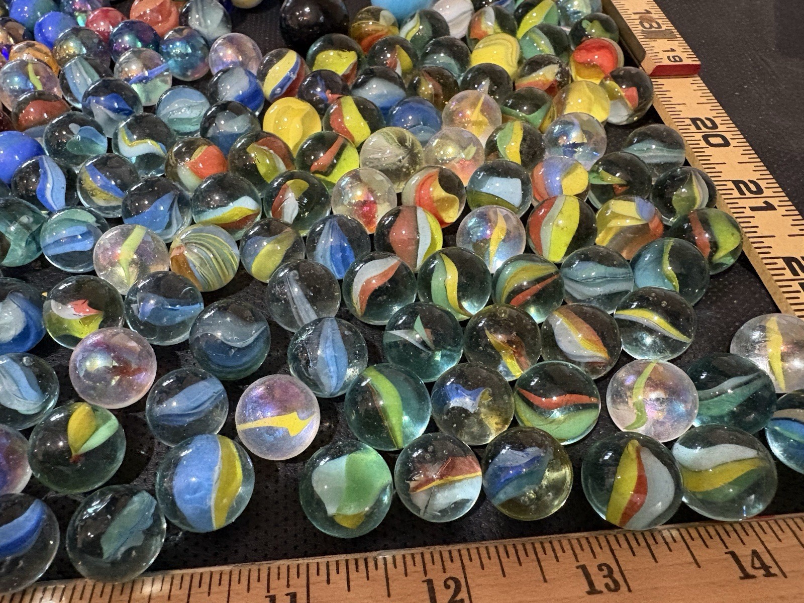 lot of vtg marbles over 350