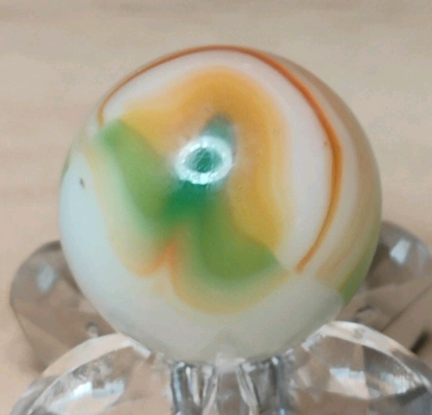 .60″ STUNNING VINTAGE MARBLE KING/VITRO MARBLES🔥RARE HTF MINT-