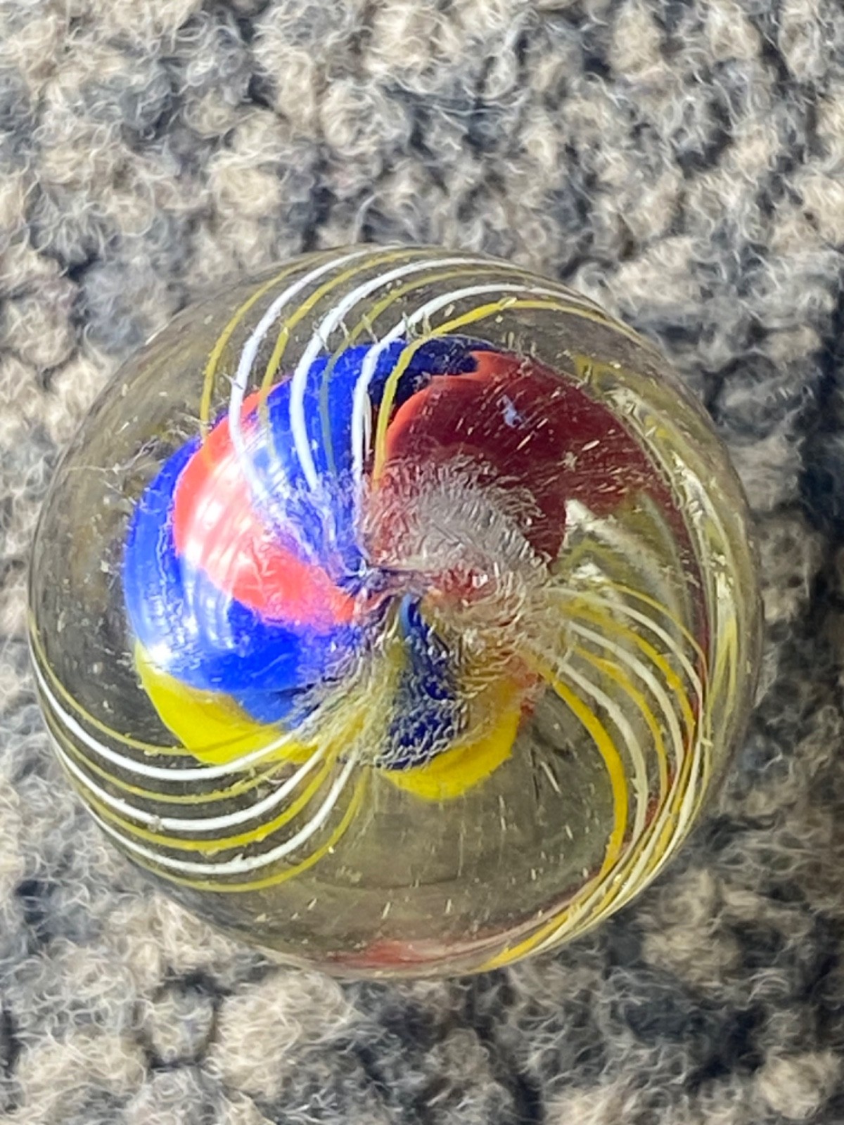 Antique German Marble multi colour divided core 18mm