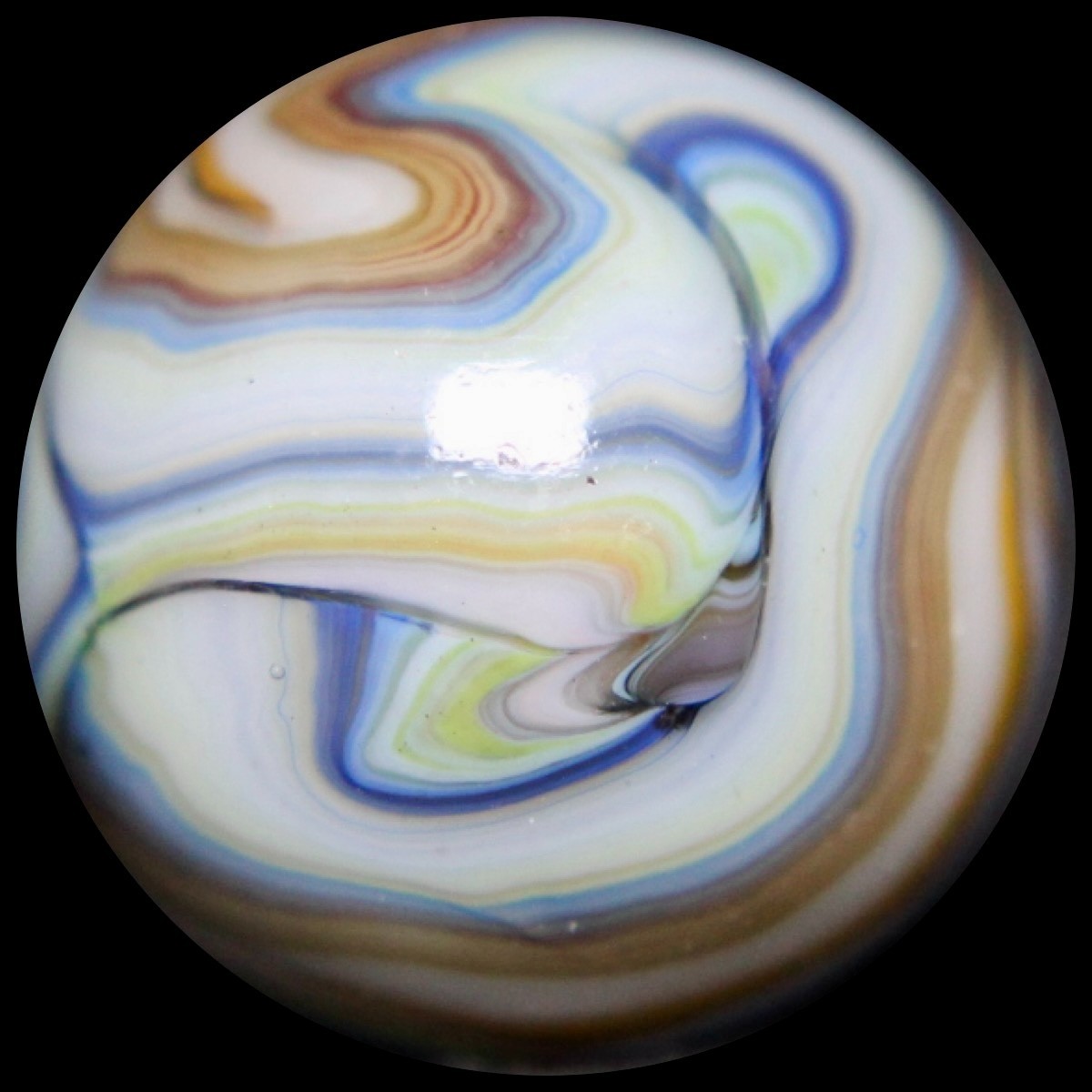 JABO Frankies Marble Collector Series: 6-Color Beauty 0.740″