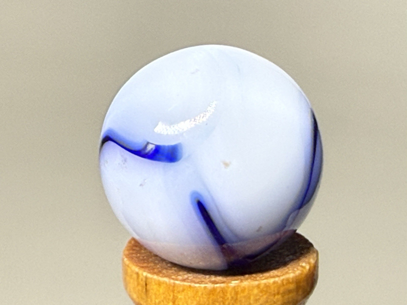 Alley Agate Co Metallic Swirl Marble .52” NM(+)