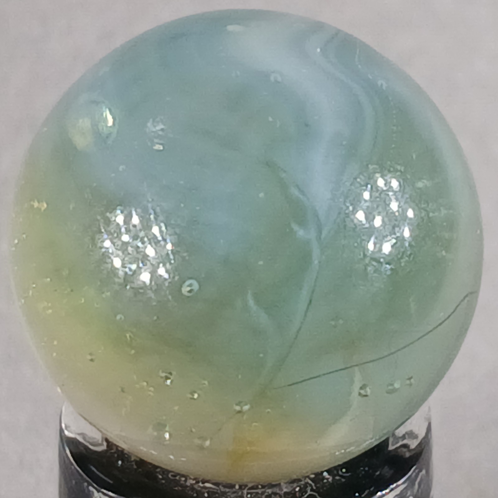 Vintage Vitro Conqueror Marble .61 Inches Near-Mint Condition Combined Shipping