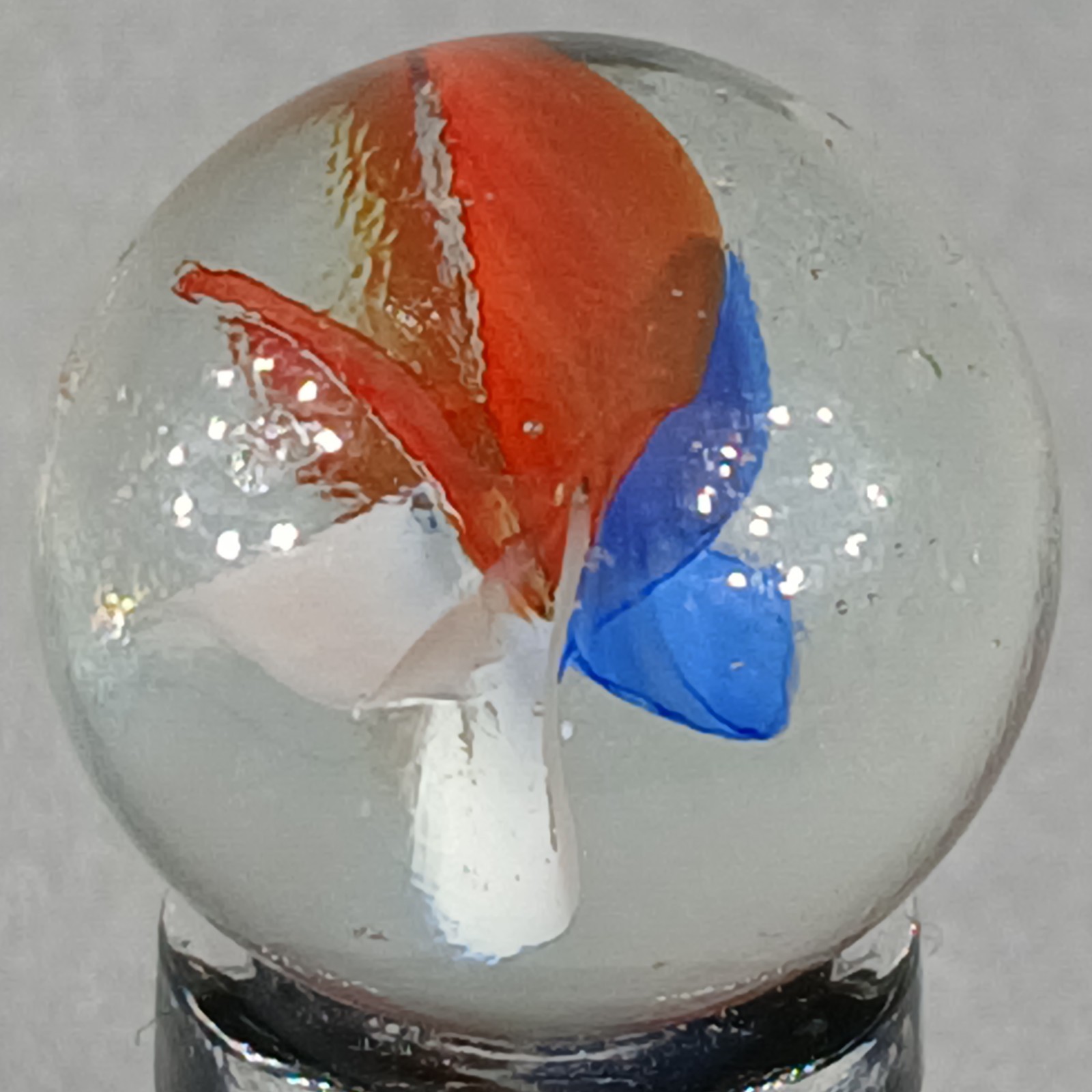 Vintage Imported Cat’s Eye Marble .60 Inches Near-Mint Condition