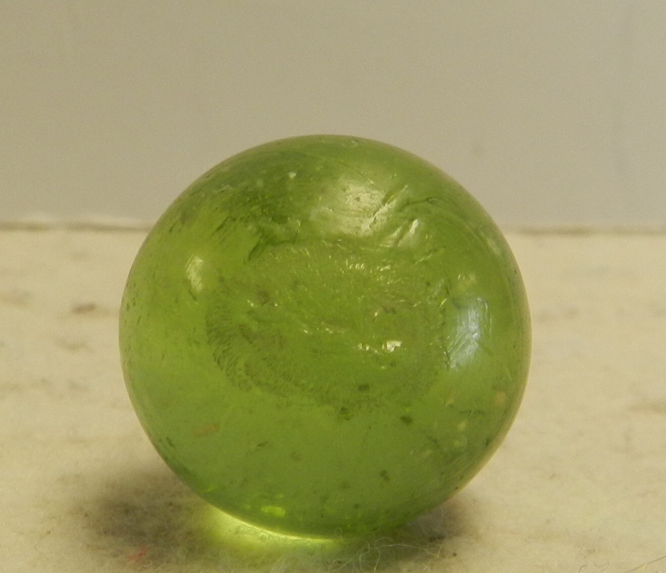 #15143m Large .87 Inches German Handmade Mica Shooter Marble
