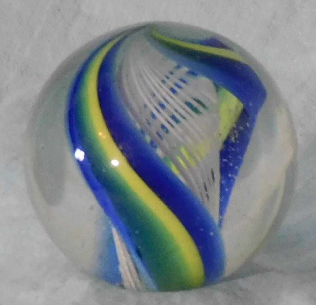 Andy Davis Contemporary Handmade Marble, 1 13/16″ Diameter, #9001B