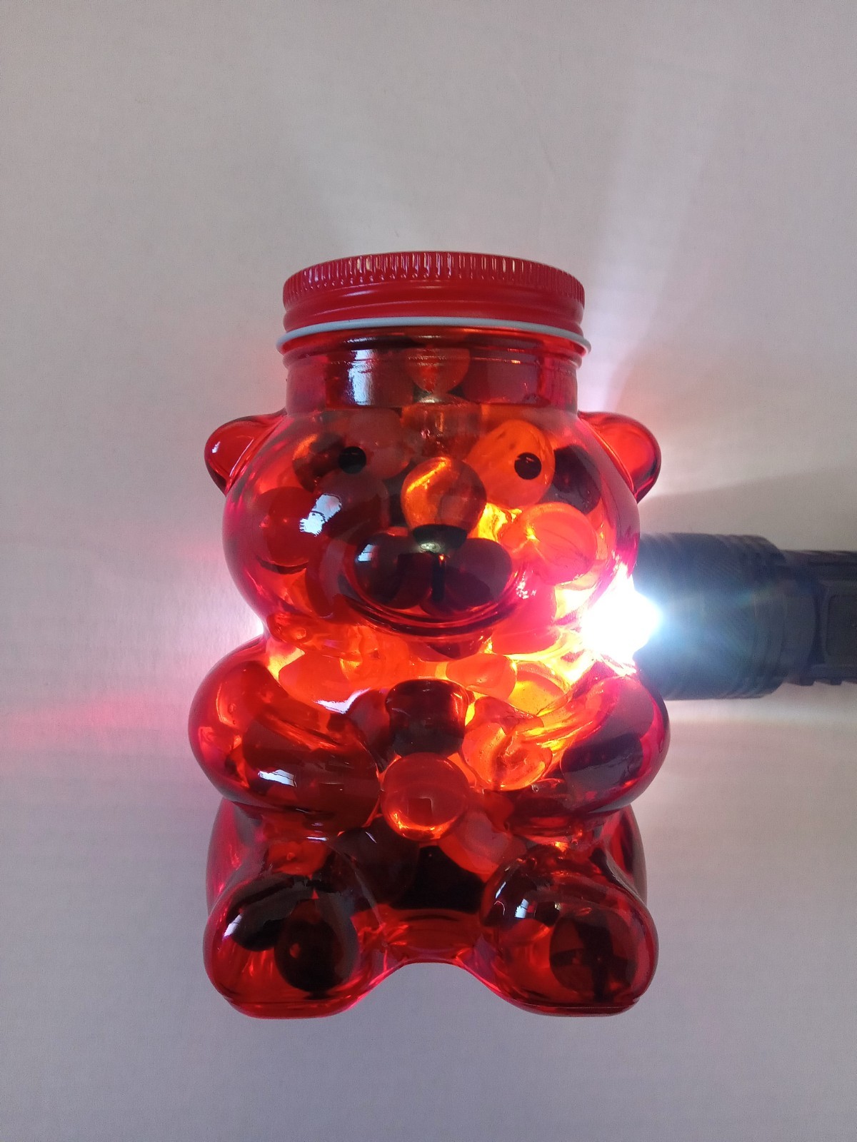 Vintage Glass Bear jar of Marbles Collection mix Colors 1.5 pounds free gift