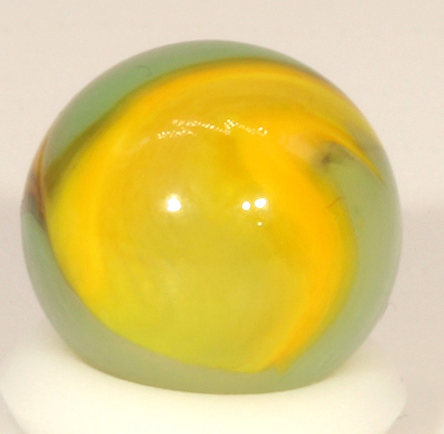 Peltier Mustard & Relish National Line Rainbo (NLR) Pee Wee Marble 7/16″ M-