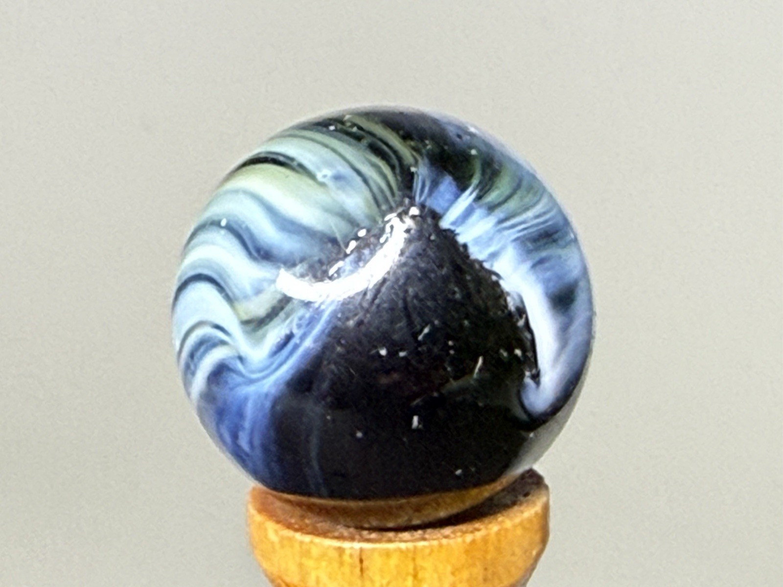 Lot Of 3 Master Brushed Patch Marbles .62” To .64” NM(+)